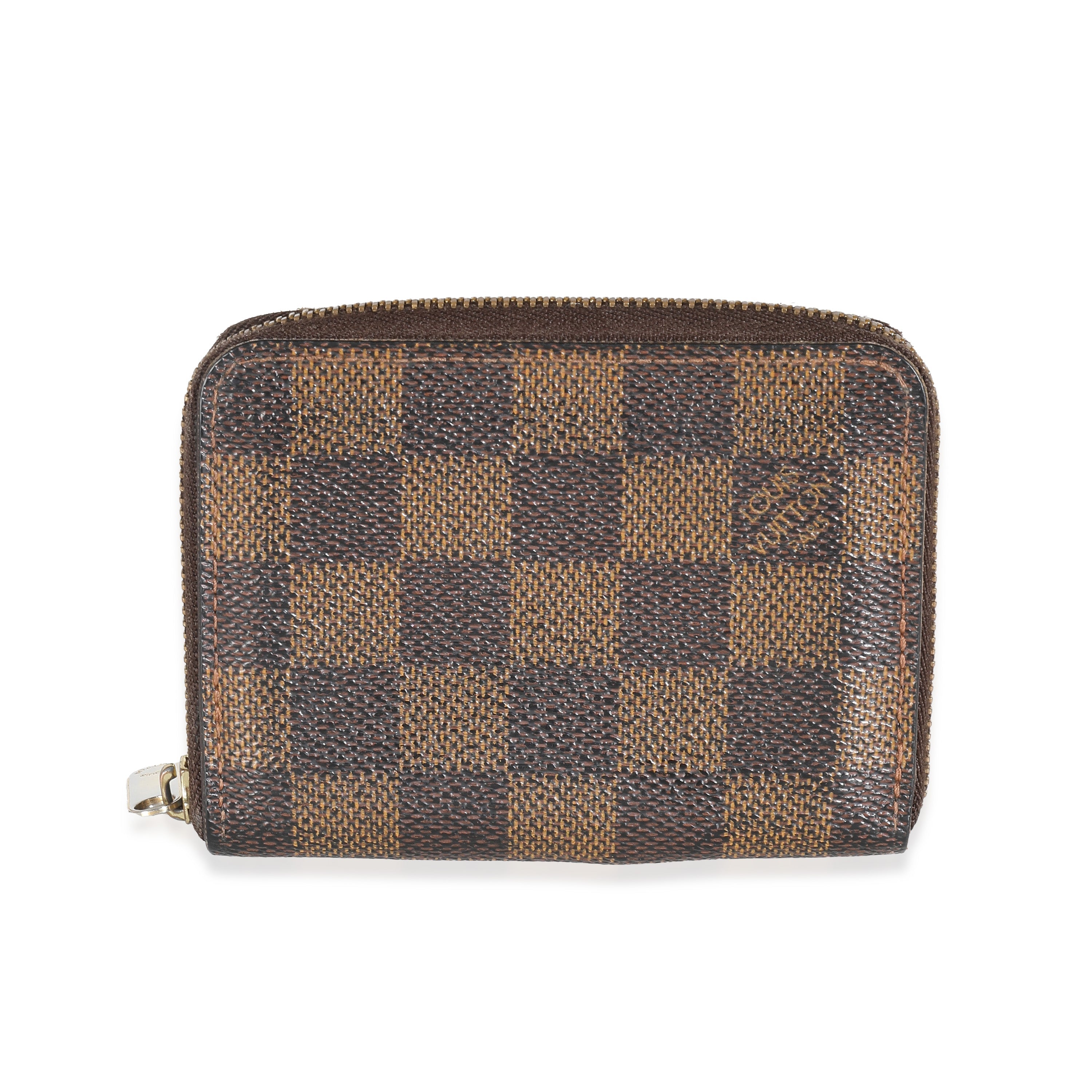 Louis Vuitton Damier Ebene Canvas Zippy Coin Purse