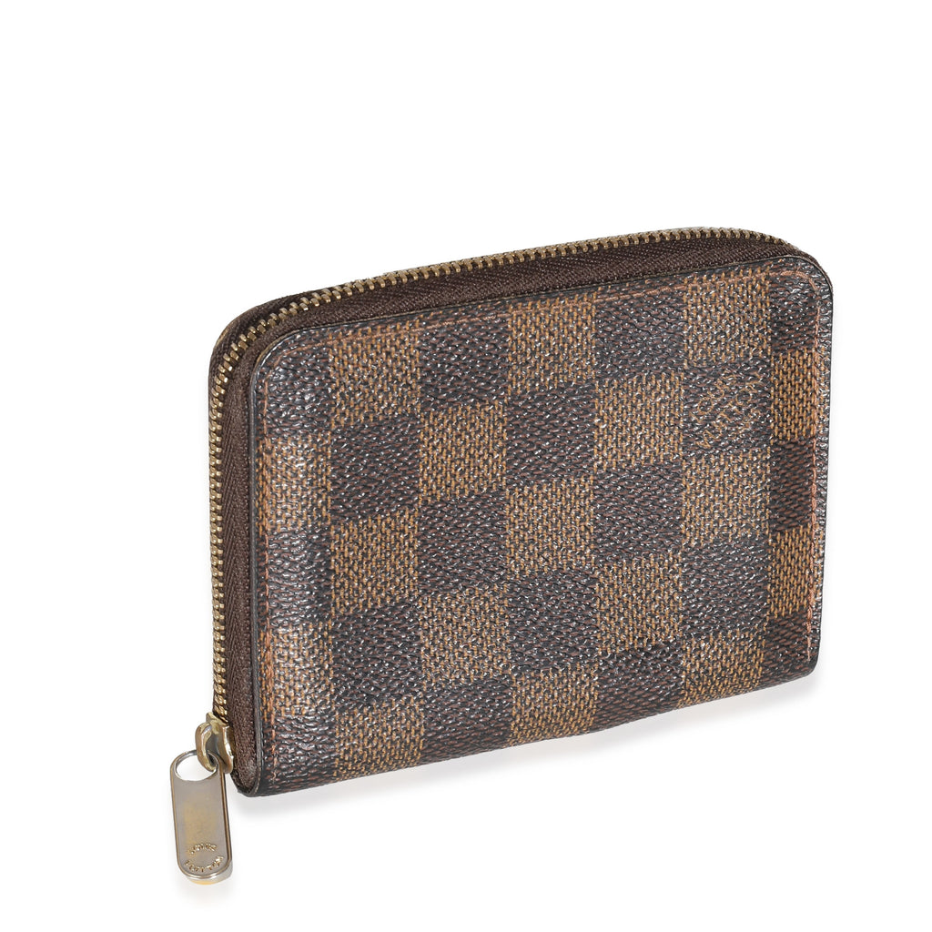 Louis Vuitton Damier Ebene Canvas Zippy Coin Purse