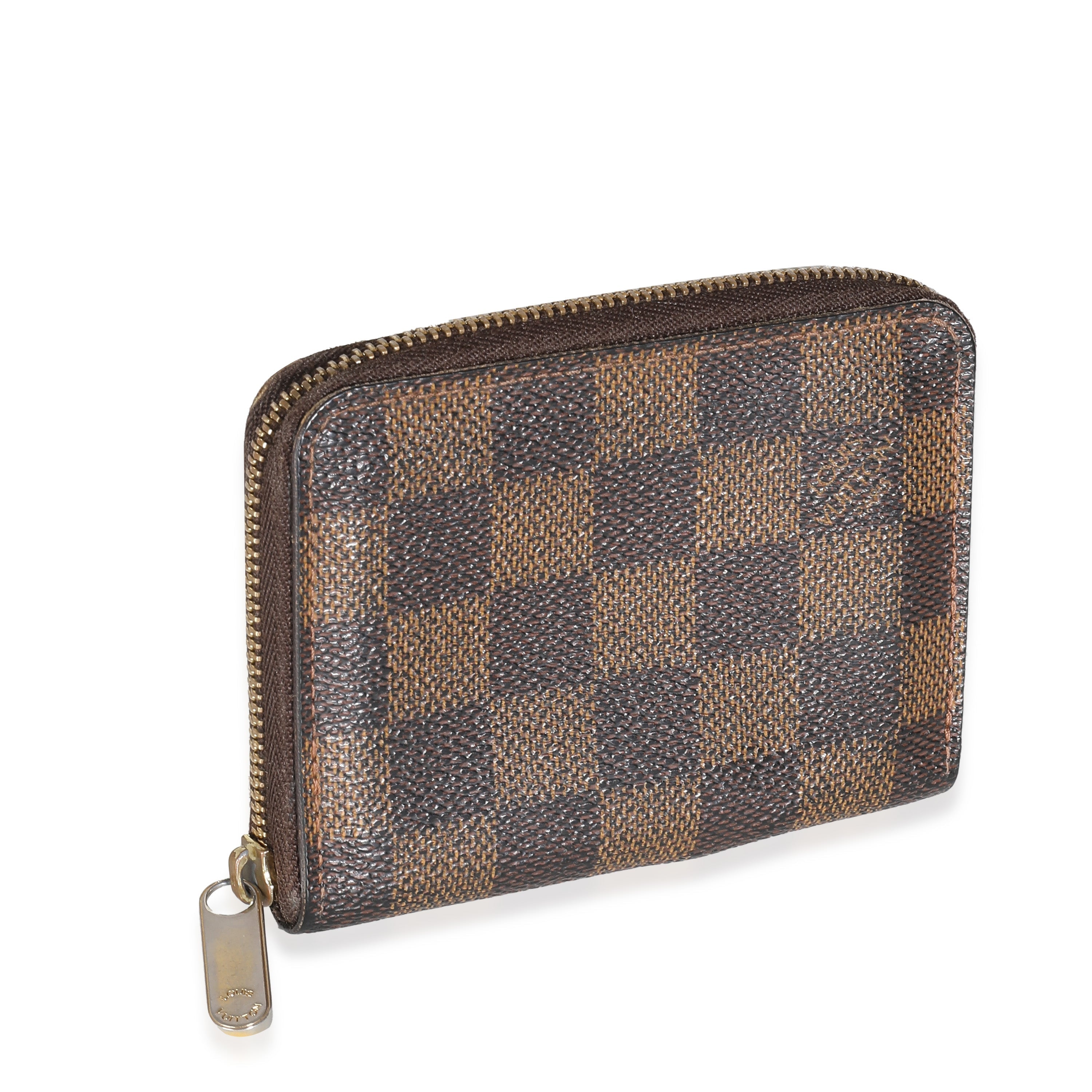 Louis Vuitton Damier Ebene Canvas Zippy Coin Purse