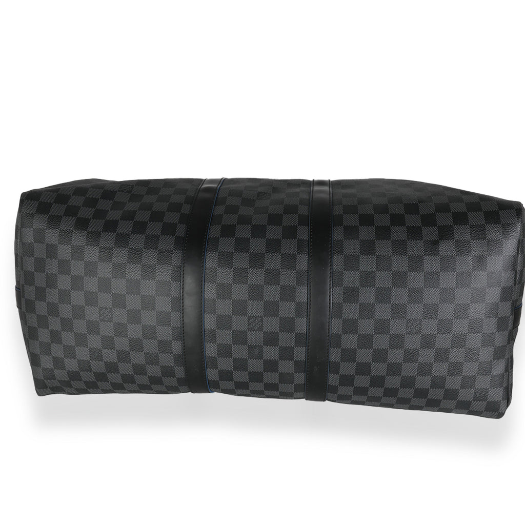 Louis Vuitton Damier Graphite Canvas Keepall Bandouliere 55