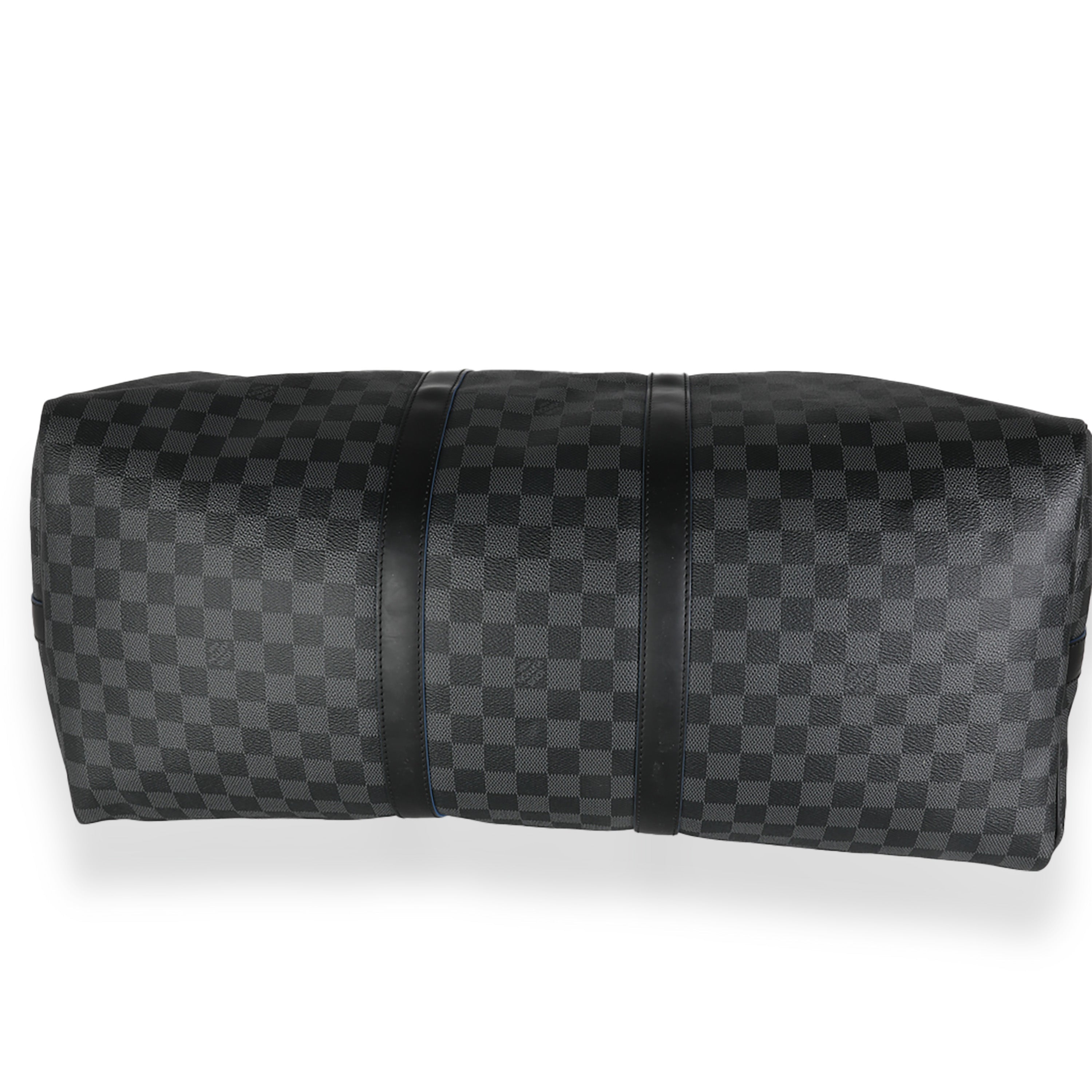 Louis Vuitton Damier Graphite Canvas Keepall Bandouliere 55