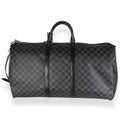 Louis Vuitton Damier Graphite Canvas Keepall Bandouliere 55
