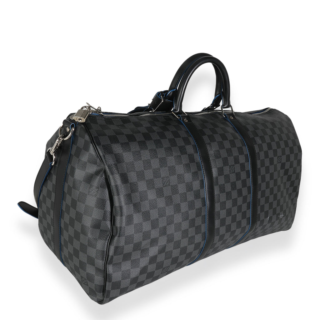 Louis Vuitton Damier Graphite Canvas Keepall Bandouliere 55