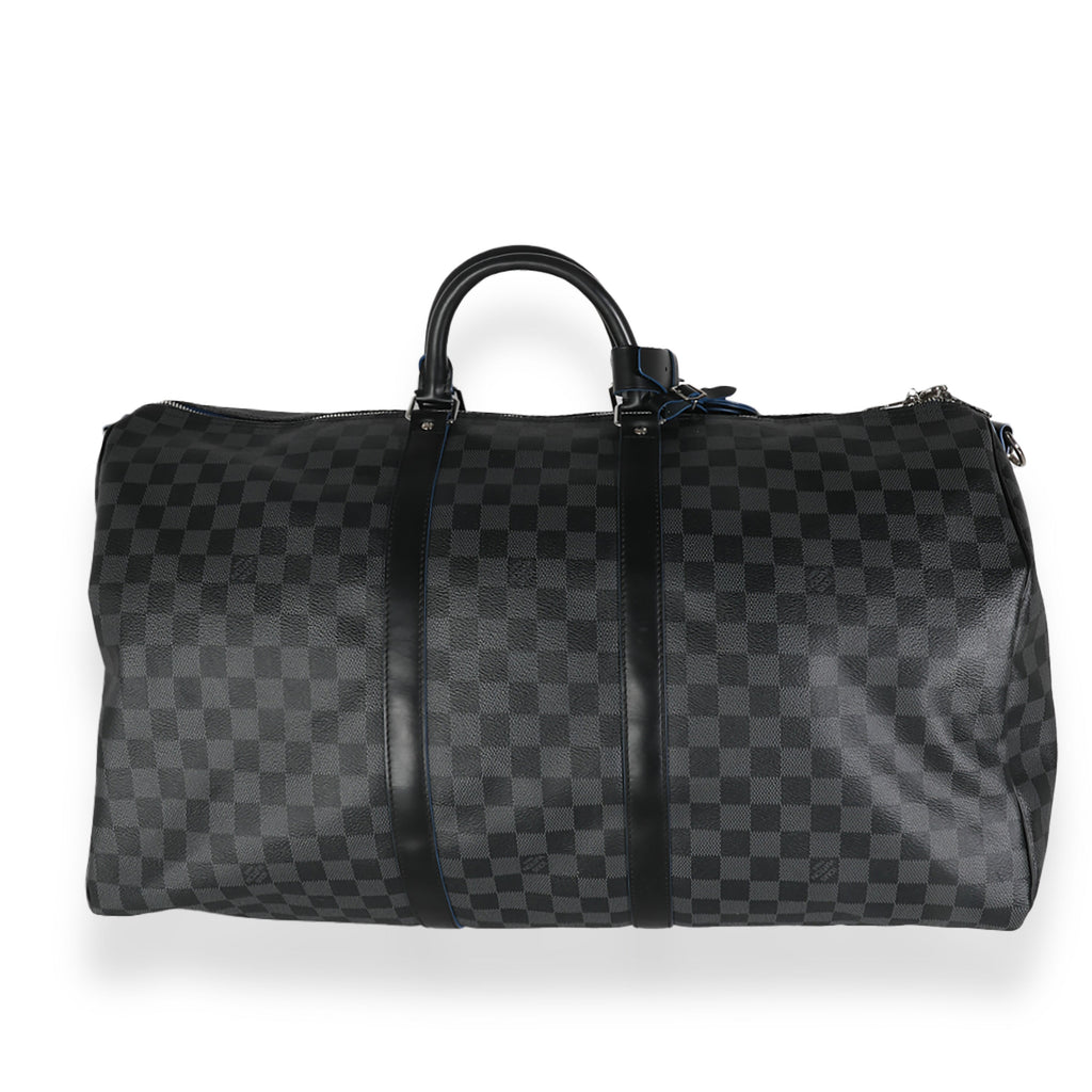 Louis Vuitton Damier Graphite Canvas Keepall Bandouliere 55