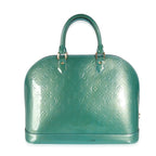 Louis Vuitton Blue Galactic Monogram Vernis Alma GM