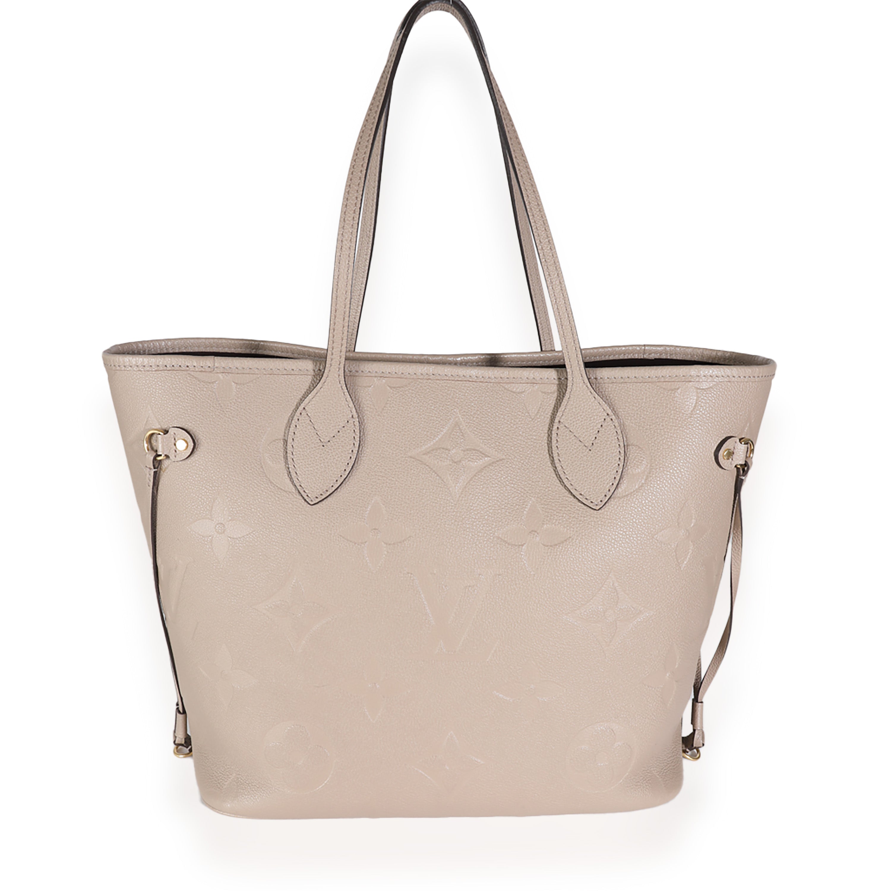 Louis Vuitton Turtledove Monogram Empreinte Neverfull MM