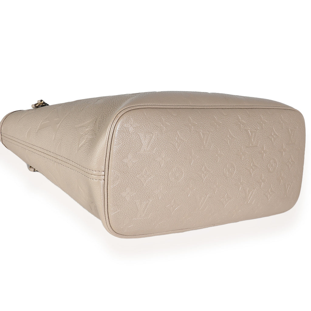 Louis Vuitton Turtledove Monogram Empreinte Neverfull MM