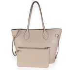 Louis Vuitton Turtledove Monogram Empreinte Neverfull MM