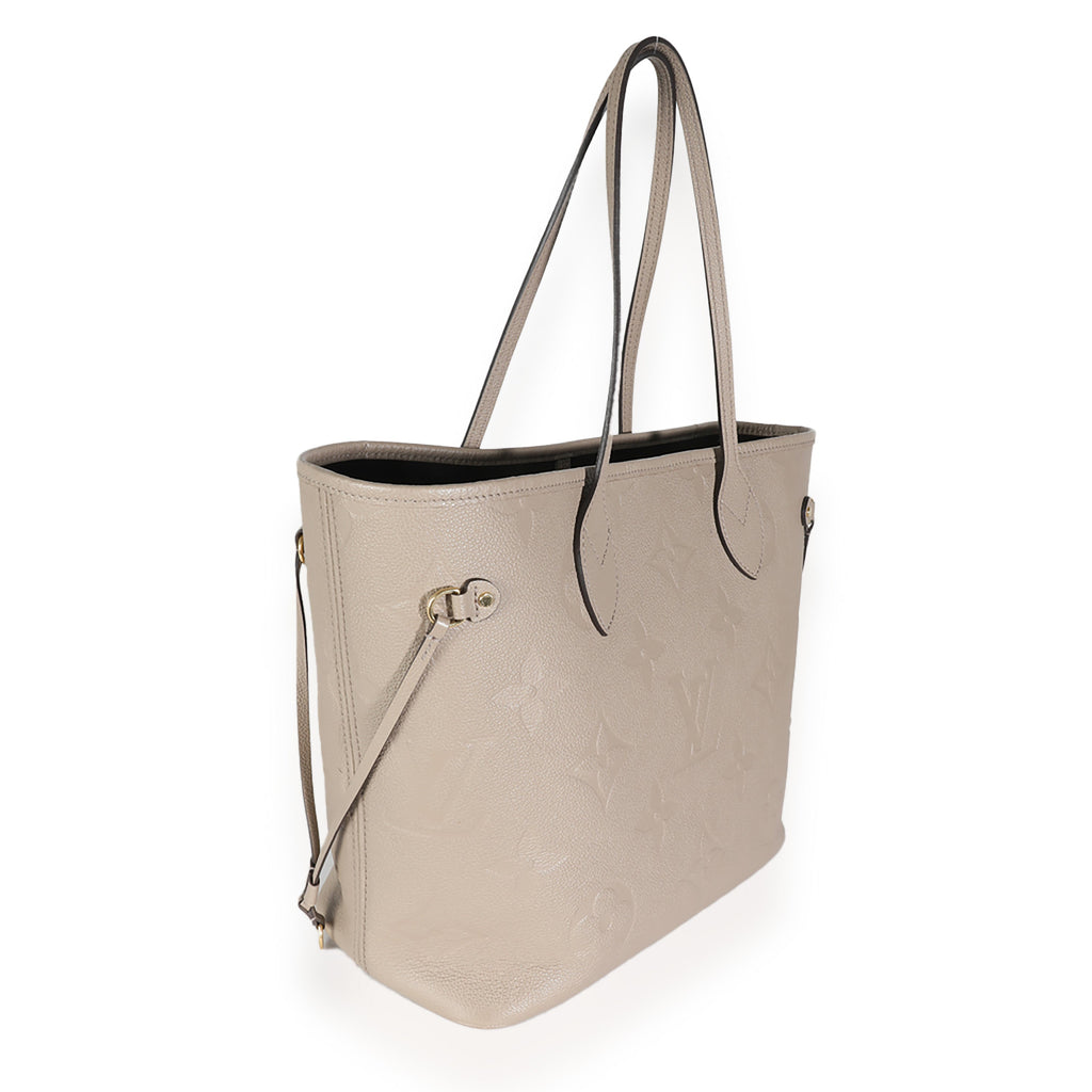 Louis Vuitton Turtledove Monogram Empreinte Neverfull MM