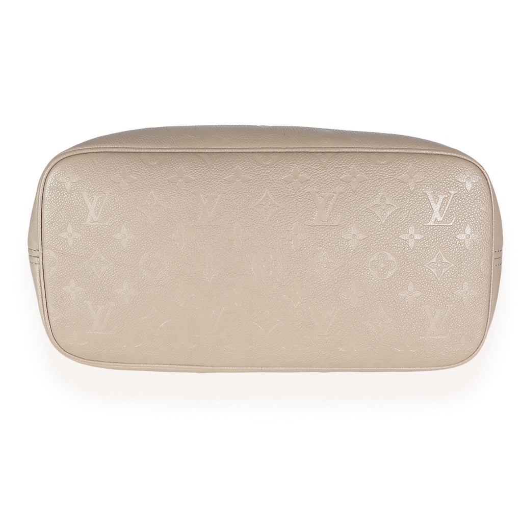 Louis Vuitton Turtledove Monogram Empreinte Neverfull MM