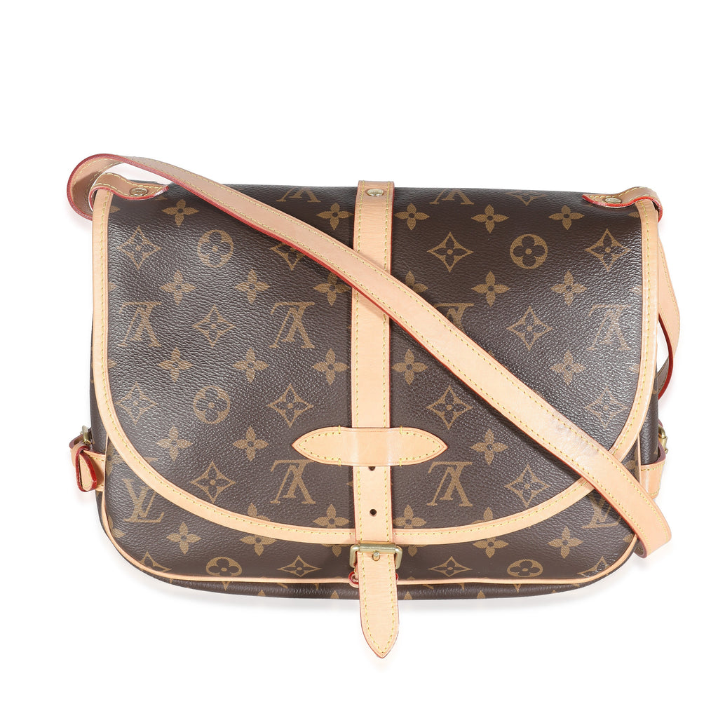 Louis Vuitton Monogram Canvas Saumur 30