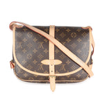 Louis Vuitton Monogram Canvas Saumur 30