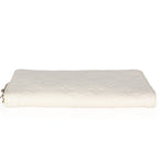 Louis Vuitton Cream Monogram Empreinte Zippy Wallet
