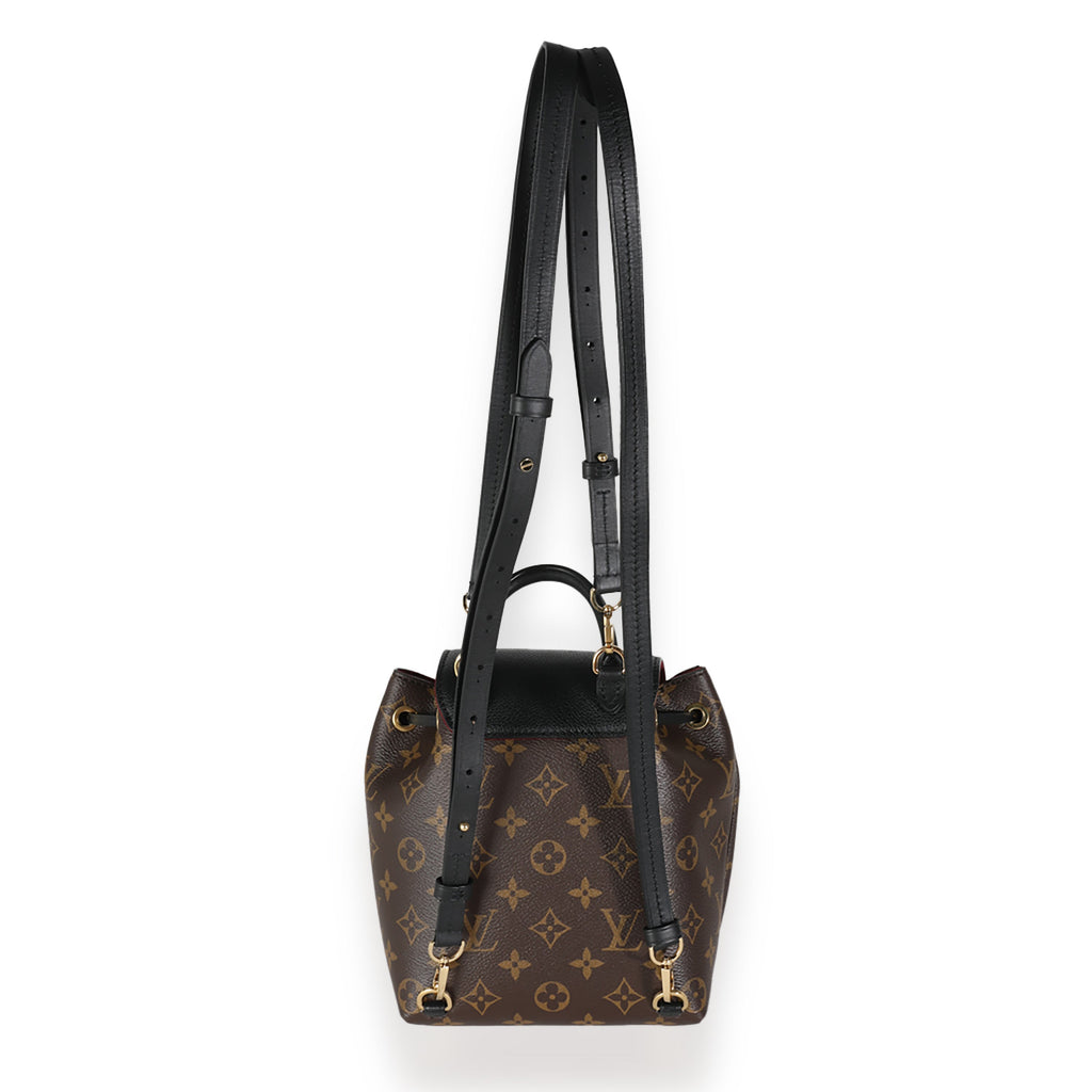 Louis Vuitton Black Monogram Canvas Montsouris BB