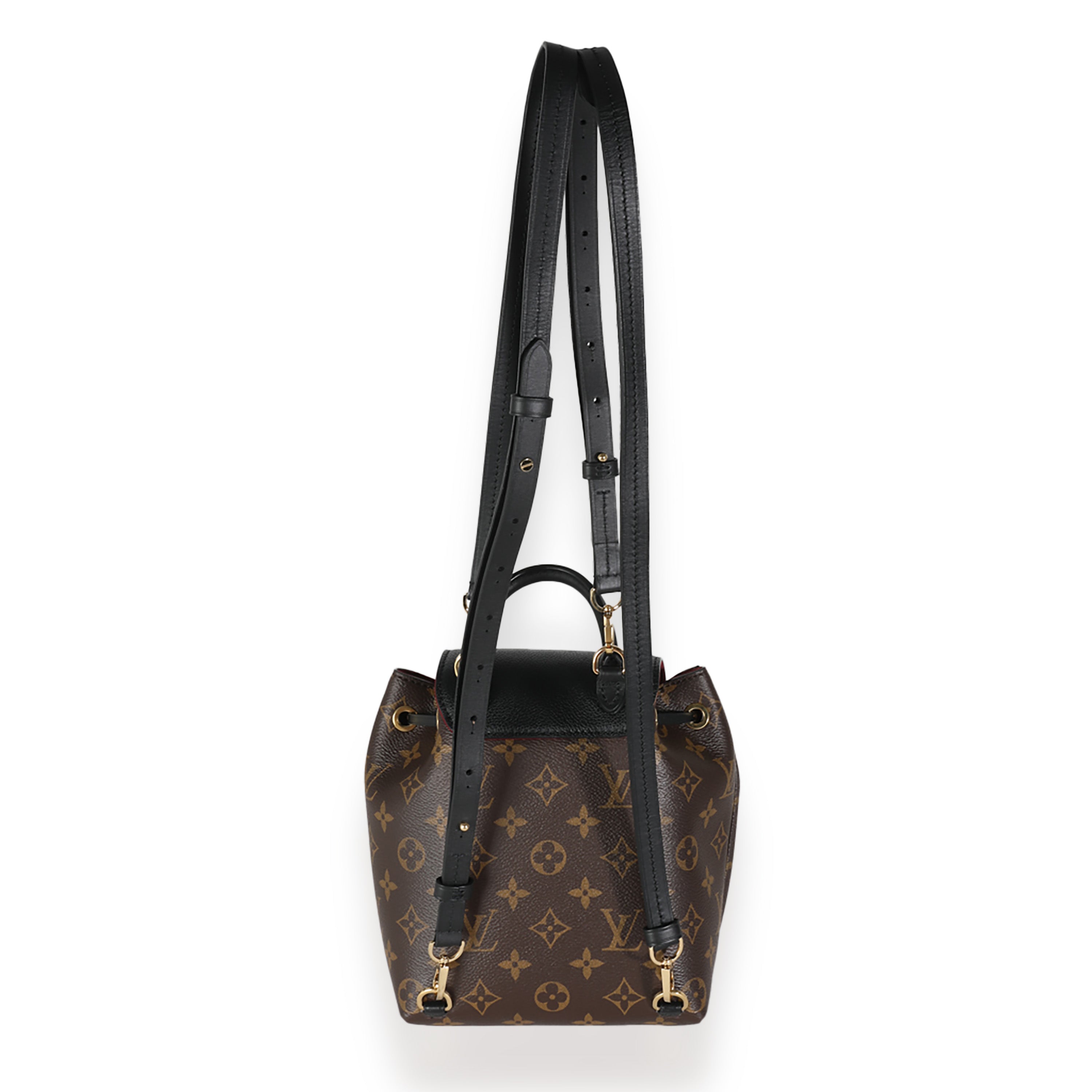 Louis Vuitton Black Monogram Canvas Montsouris BB
