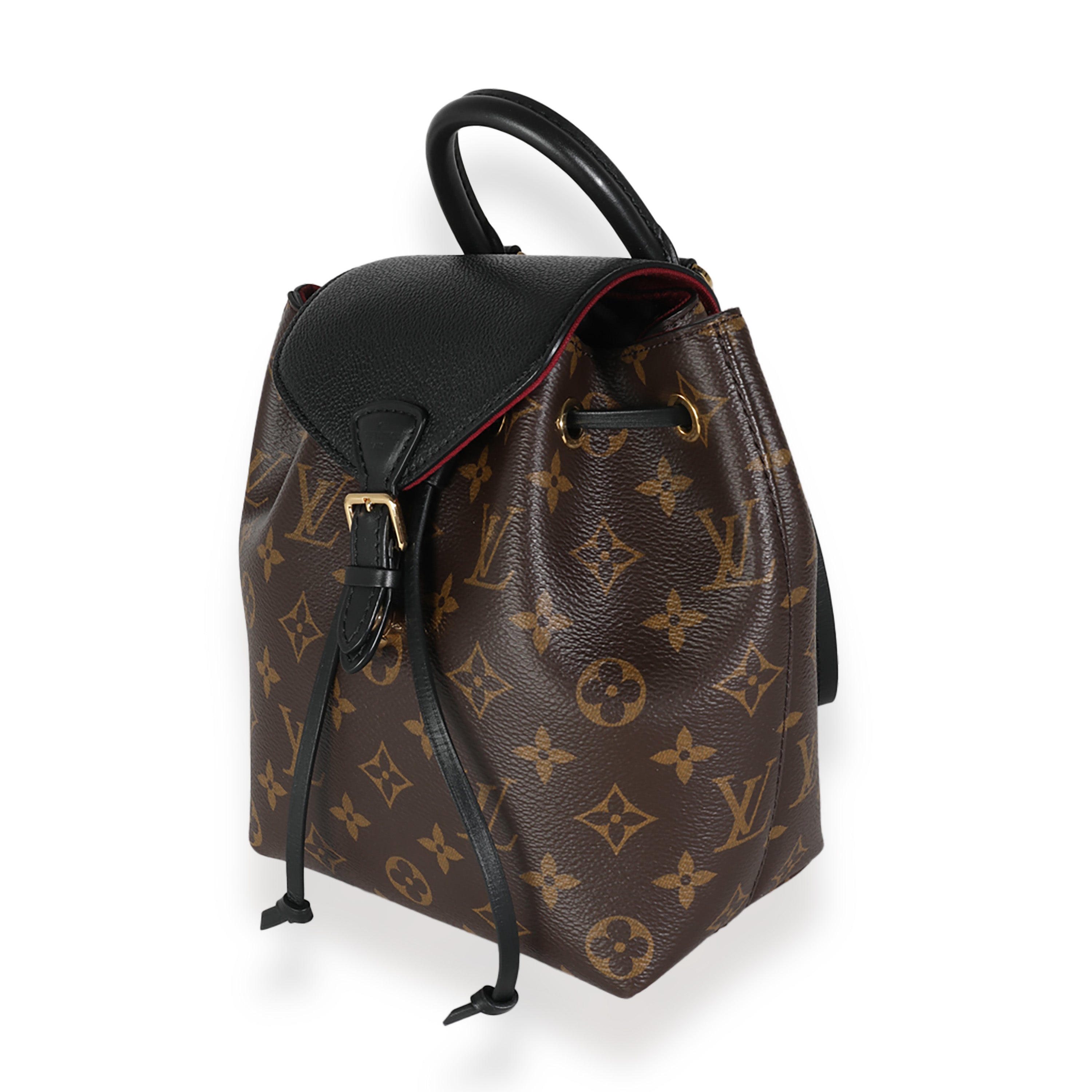 Louis Vuitton Black Monogram Canvas Montsouris BB