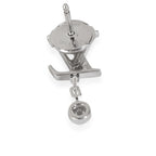 Louis Vuitton Idylle Blossom Earrings in 18k White Gold 0.03 CTW