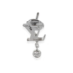Louis Vuitton Idylle Blossom Earrings in 18k White Gold 0.03 CTW