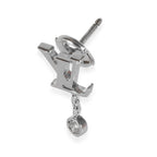 Louis Vuitton Idylle Blossom Earrings in 18k White Gold 0.03 CTW