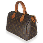 Louis Vuitton Monogram Canvas Speedy 25