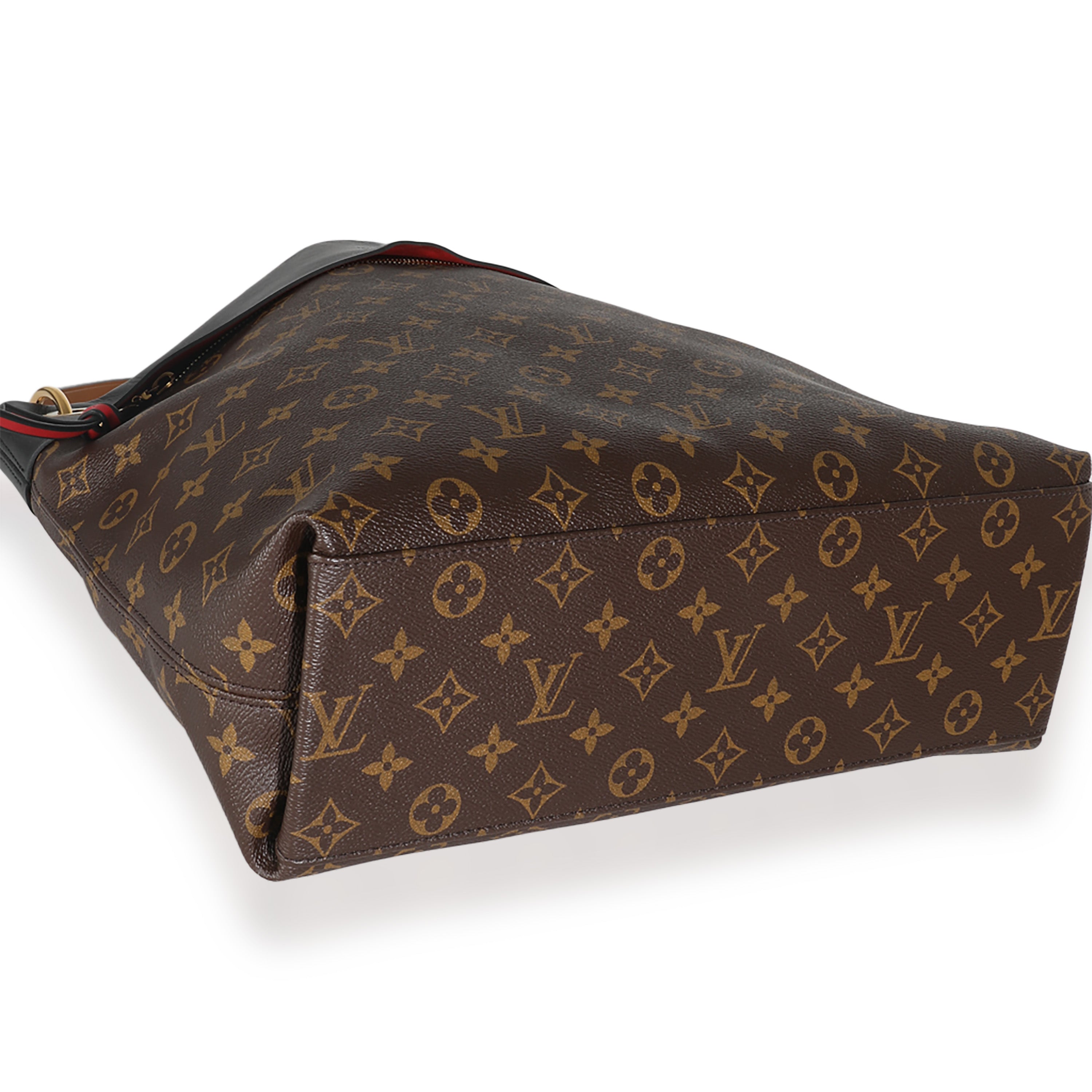 Louis Vuitton Black Monogram Canvas Tuileries Hobo