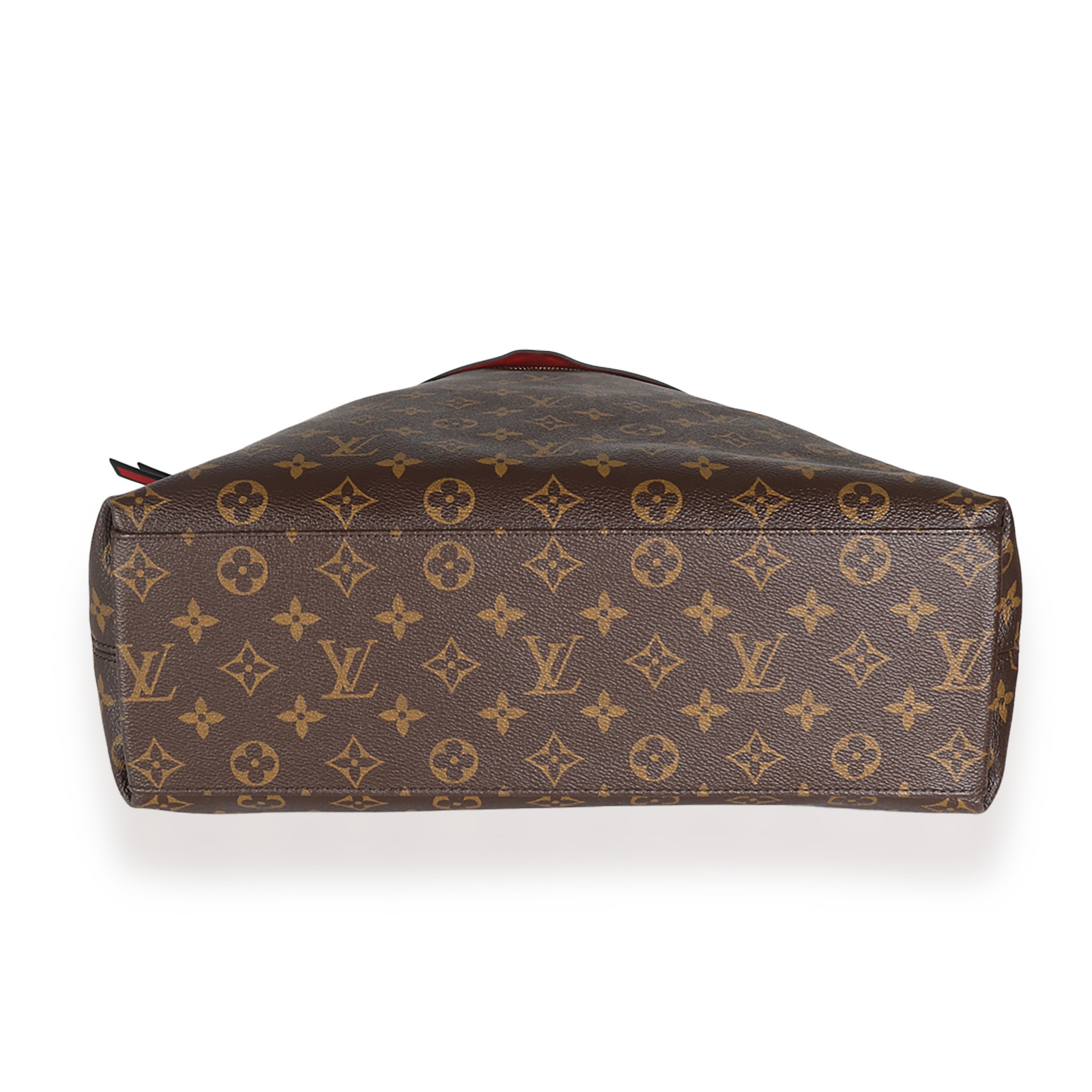 Louis Vuitton Black Monogram Canvas Tuileries Hobo