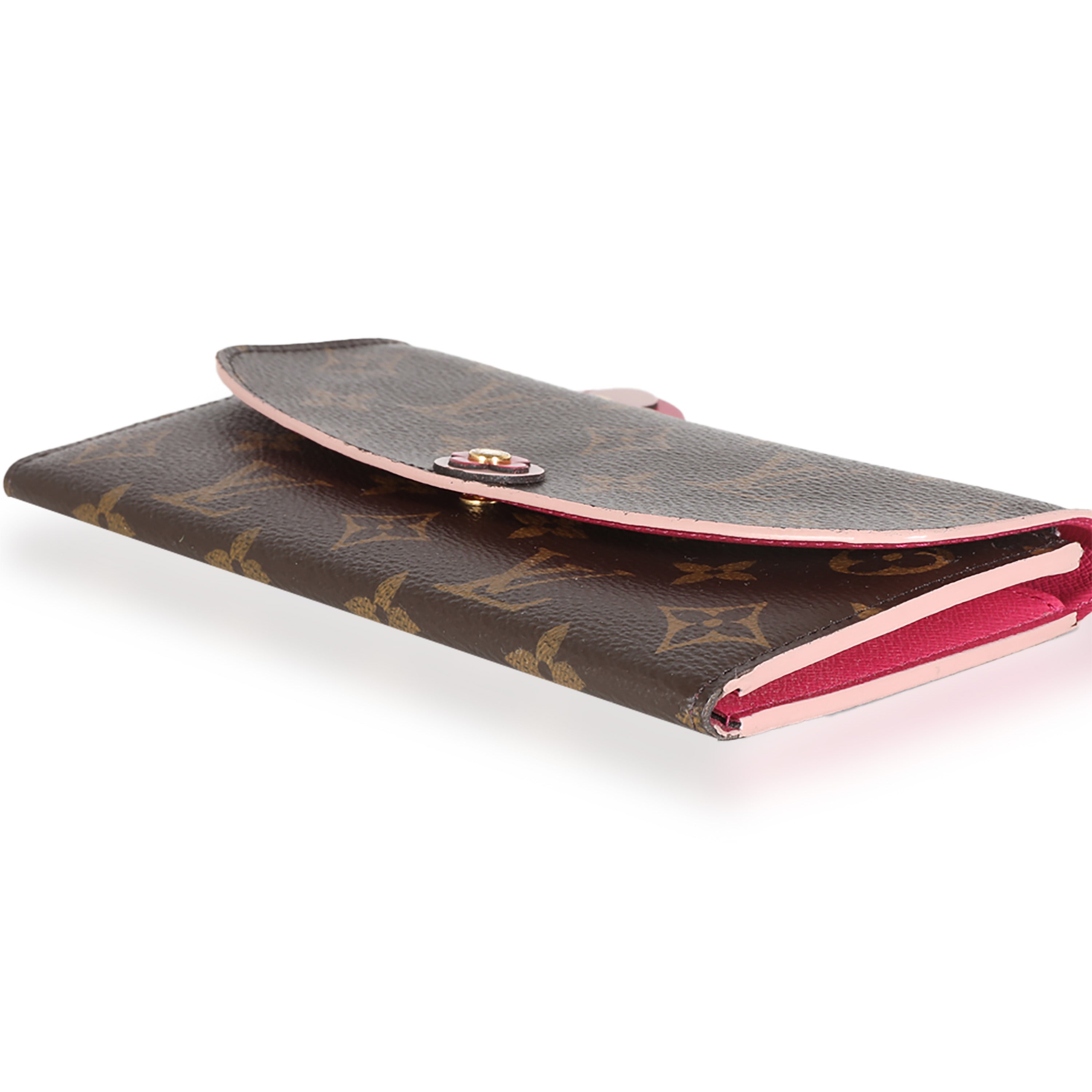 Louis Vuitton Monogram Canvas Blooming Flowers Emilie Wallet