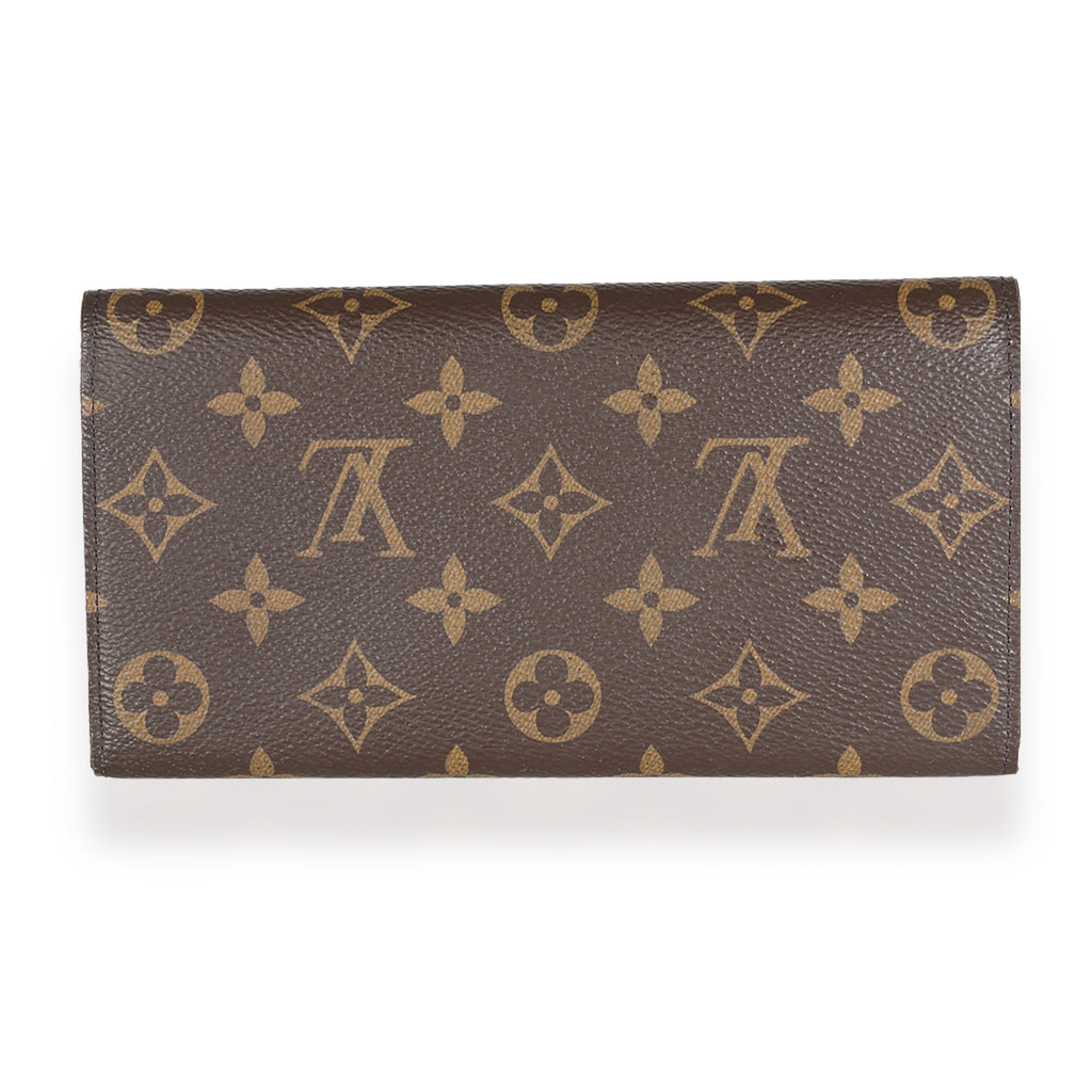 Louis Vuitton Monogram Canvas Blooming Flowers Emilie Wallet