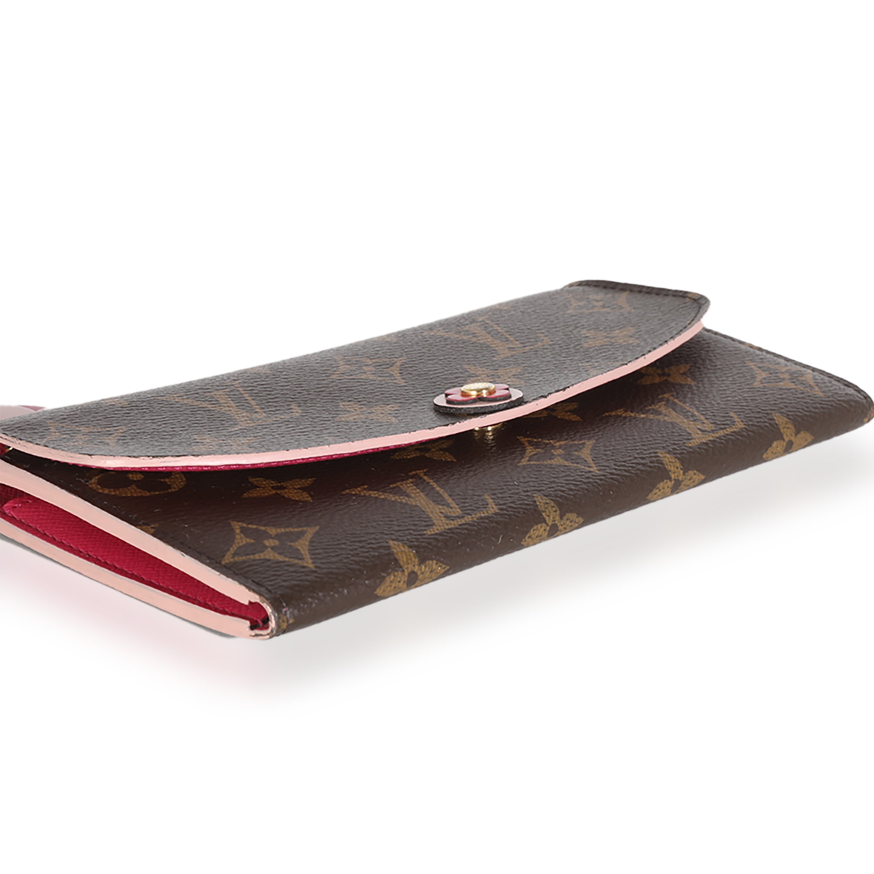 Louis Vuitton Monogram Canvas Blooming Flowers Emilie Wallet