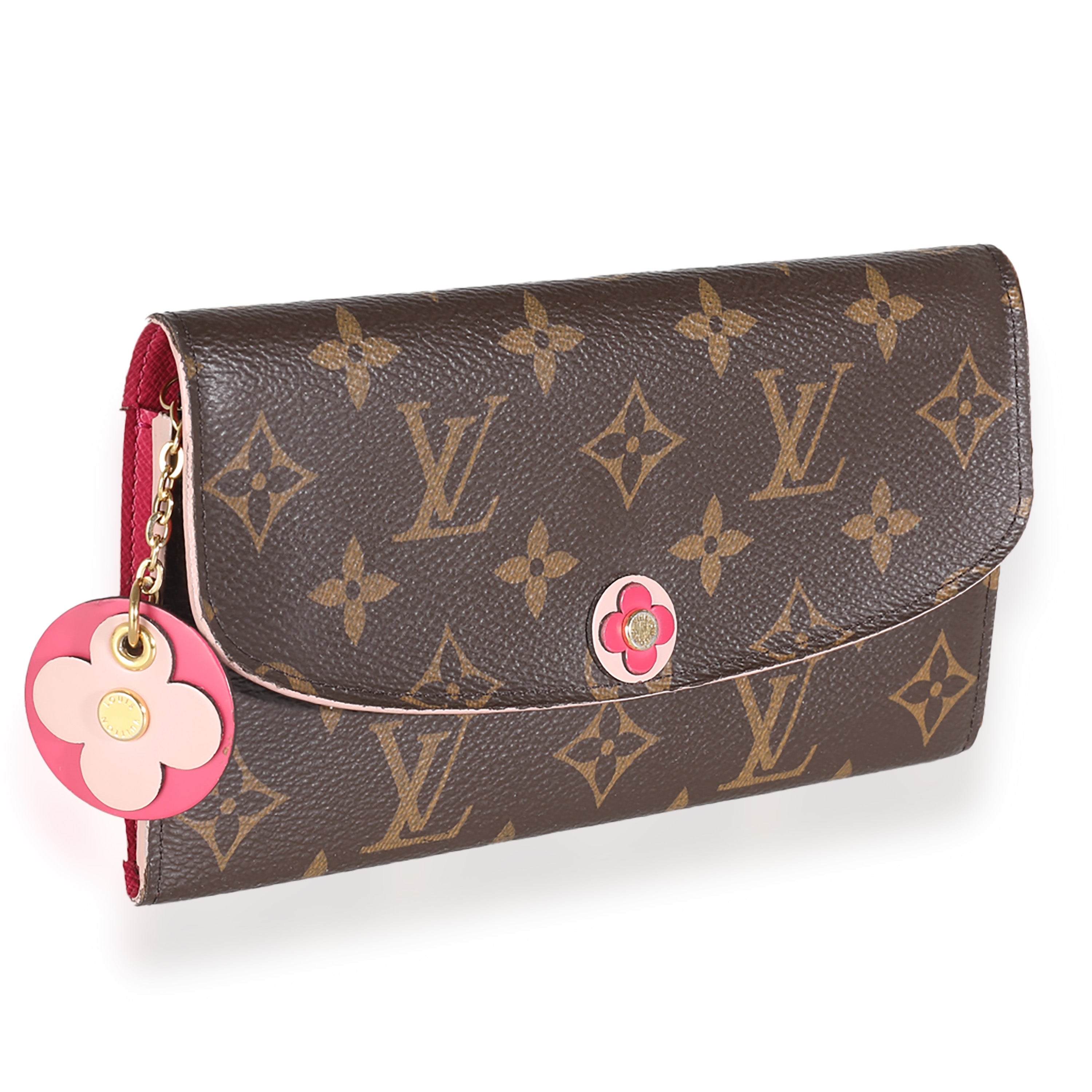 Louis Vuitton Monogram Canvas Blooming Flowers Emilie Wallet