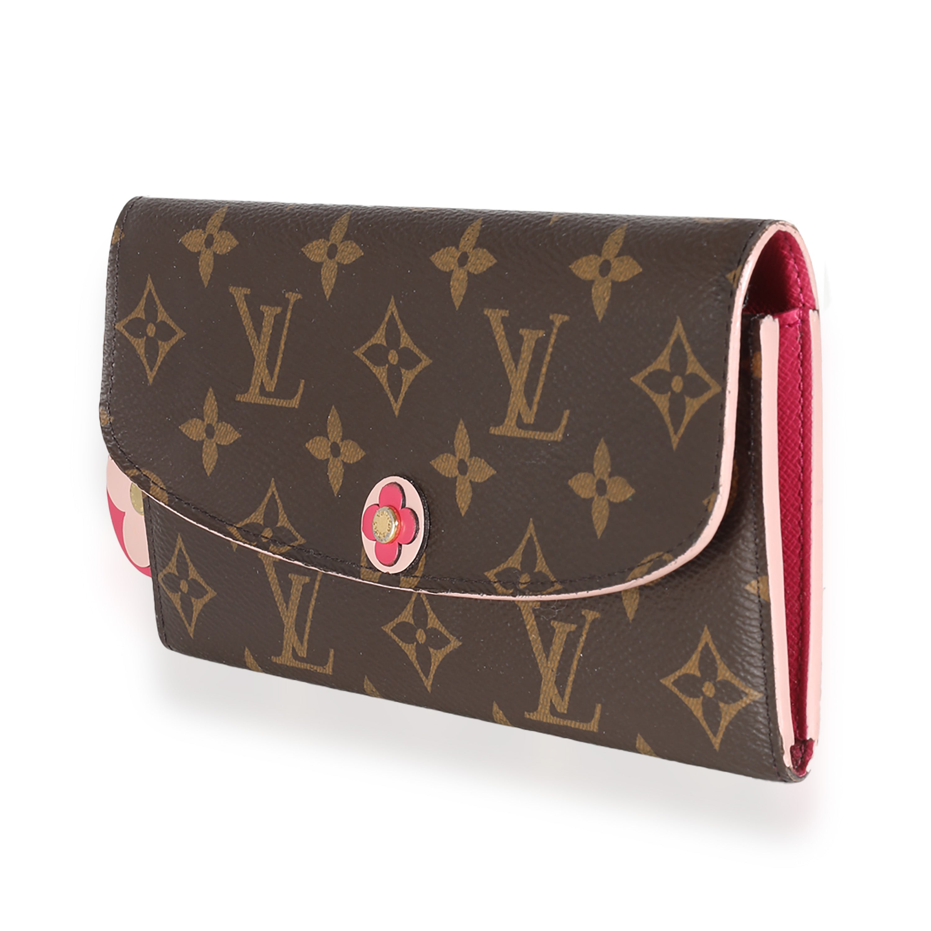 Louis Vuitton Monogram Canvas Blooming Flowers Emilie Wallet
