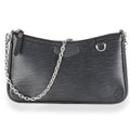 Louis Vuitton Black Epi Easy Pouch On Strap
