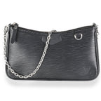 Louis Vuitton Black Epi Easy Pouch On Strap