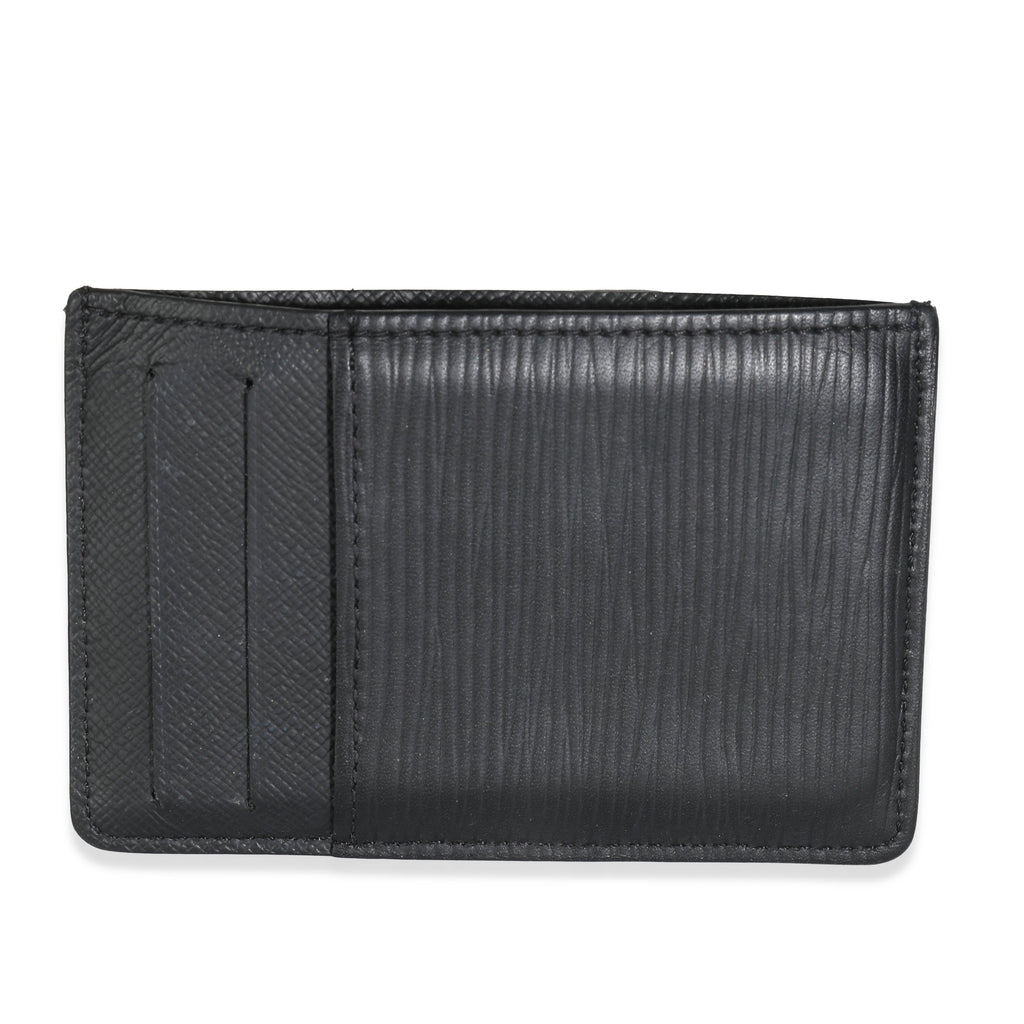 Louis Vuitton Black Epi Neo Card Holder