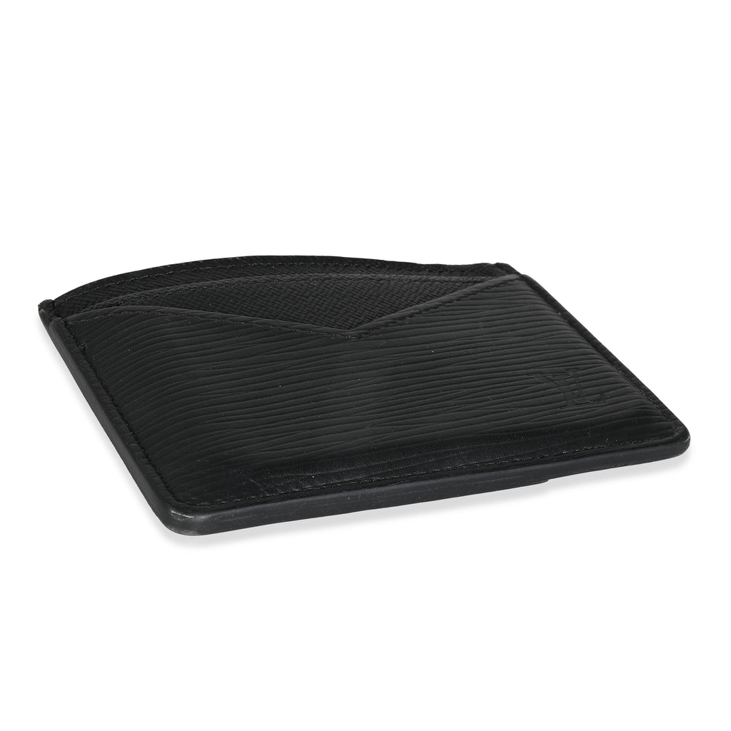 Louis Vuitton Black Epi Neo Card Holder