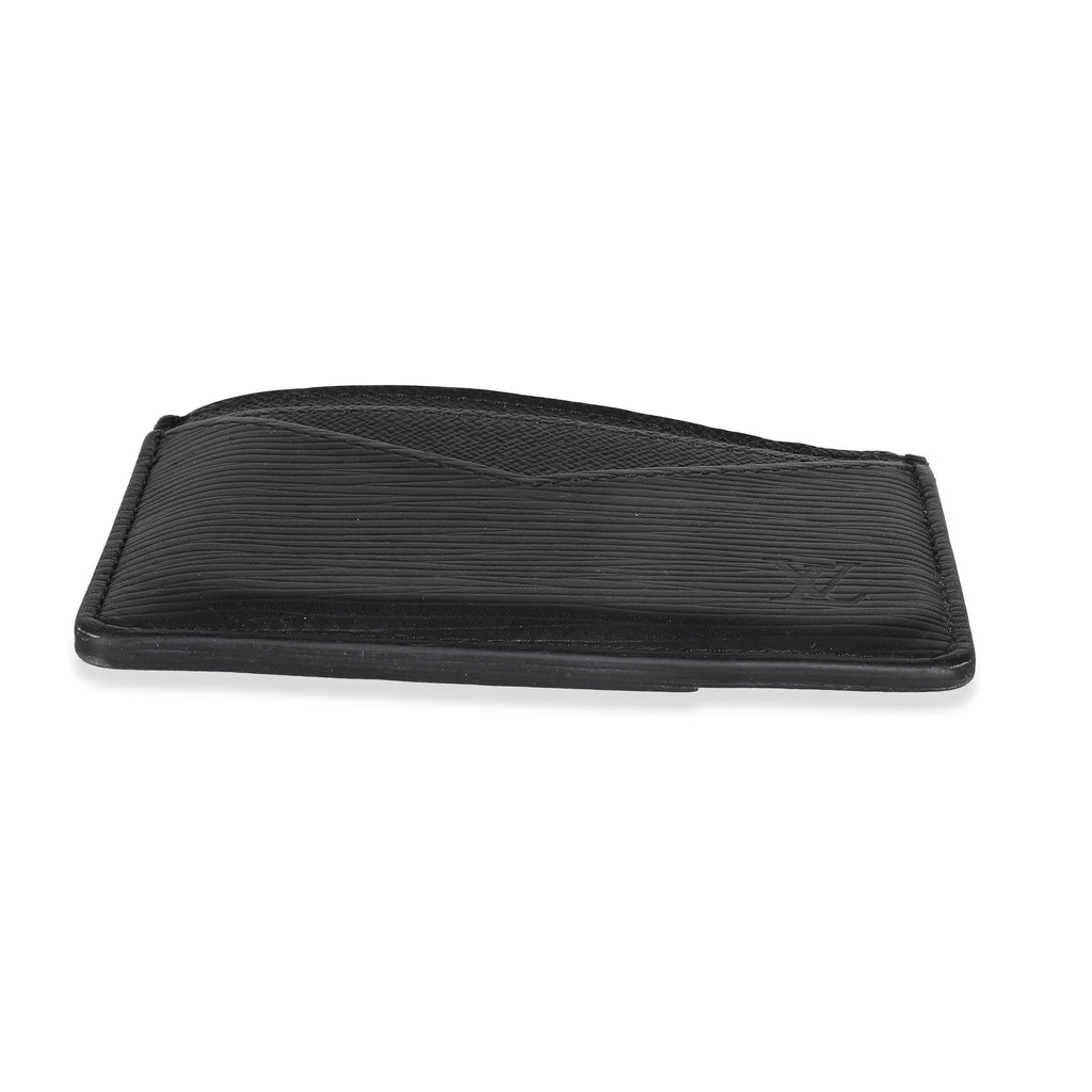 Louis Vuitton Black Epi Neo Card Holder