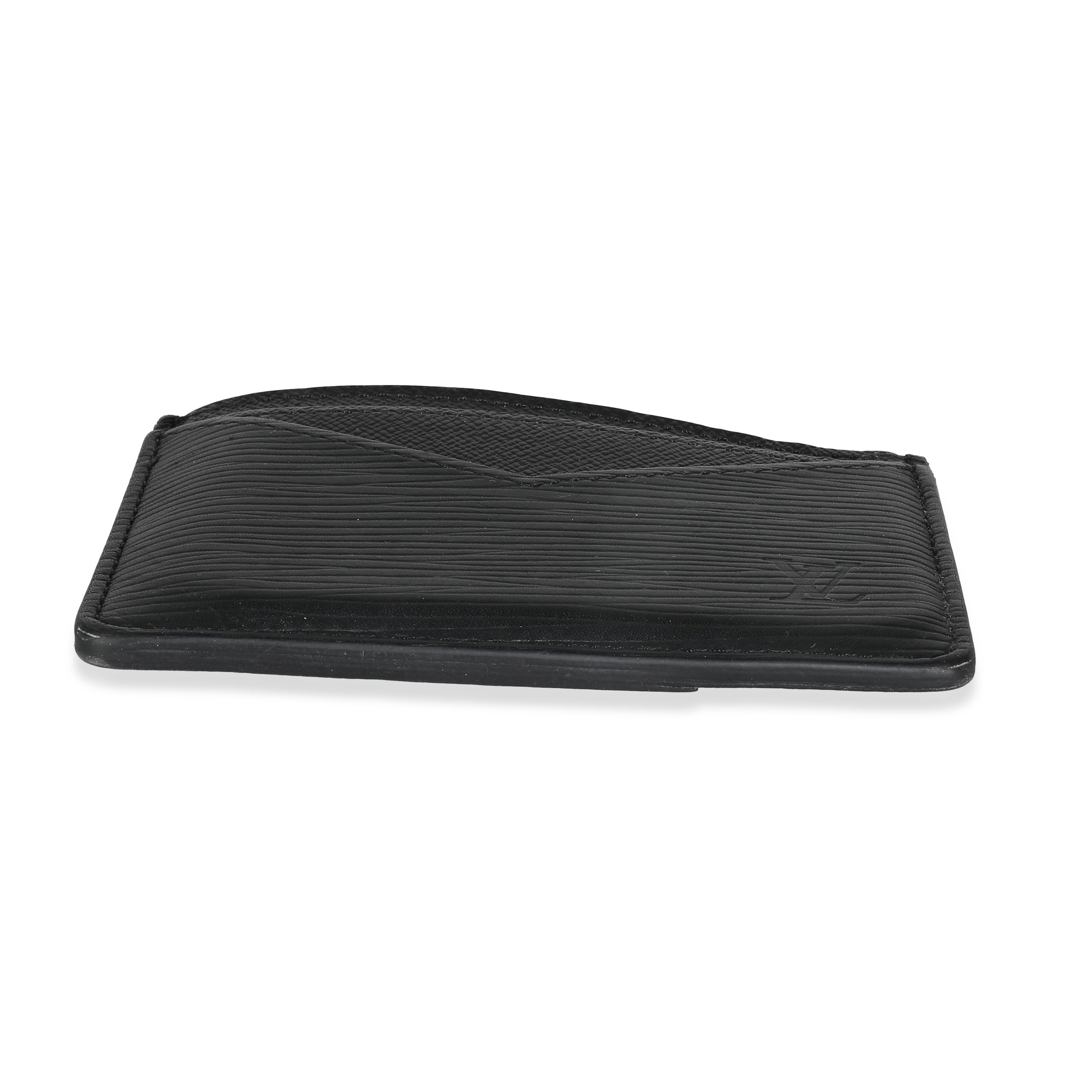 Louis Vuitton Black Epi Neo Card Holder