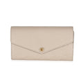 Louis Vuitton Turtledove Monogram Empreinte Sarah Wallet