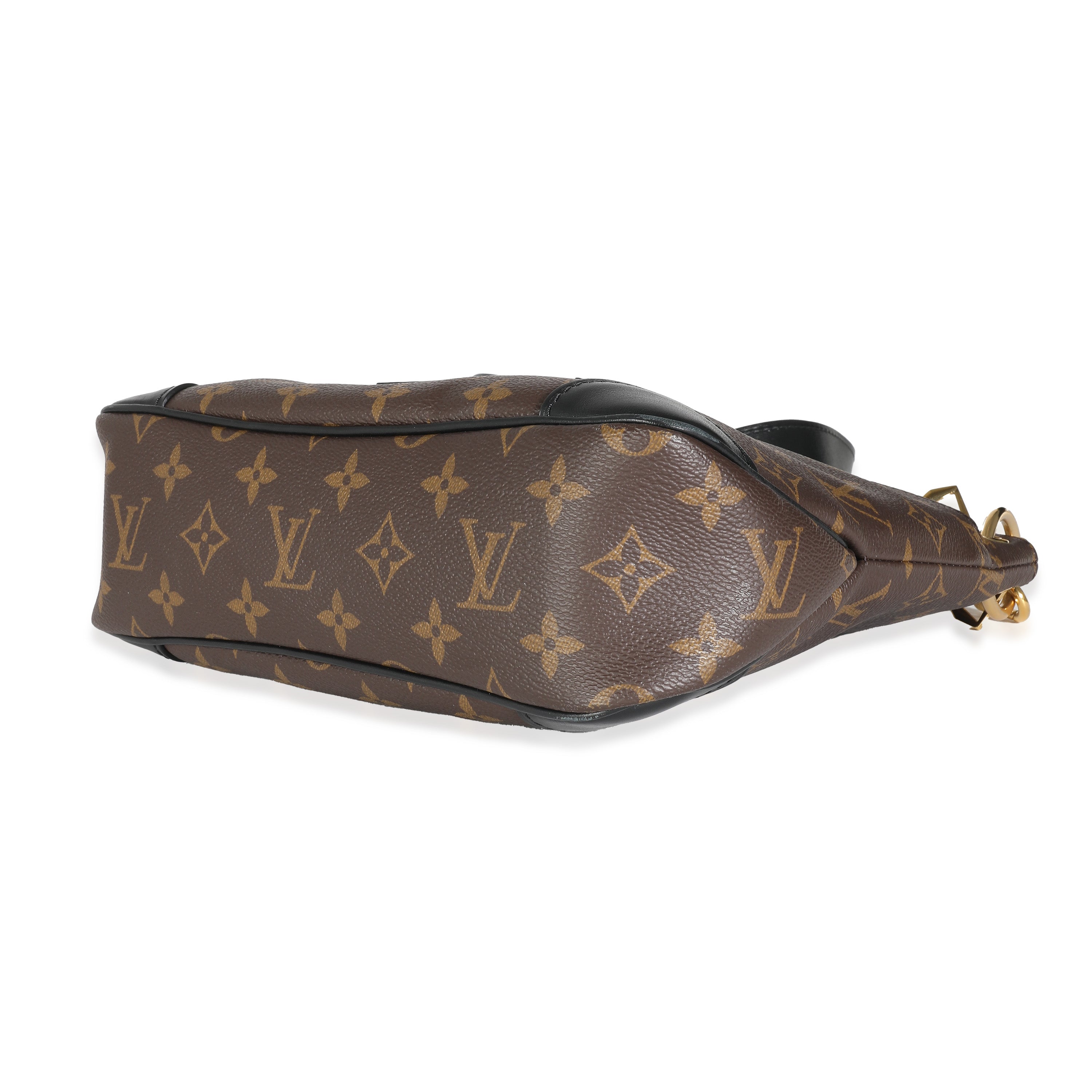 Louis Vuitton Black Monogram Canvas Odeon PM