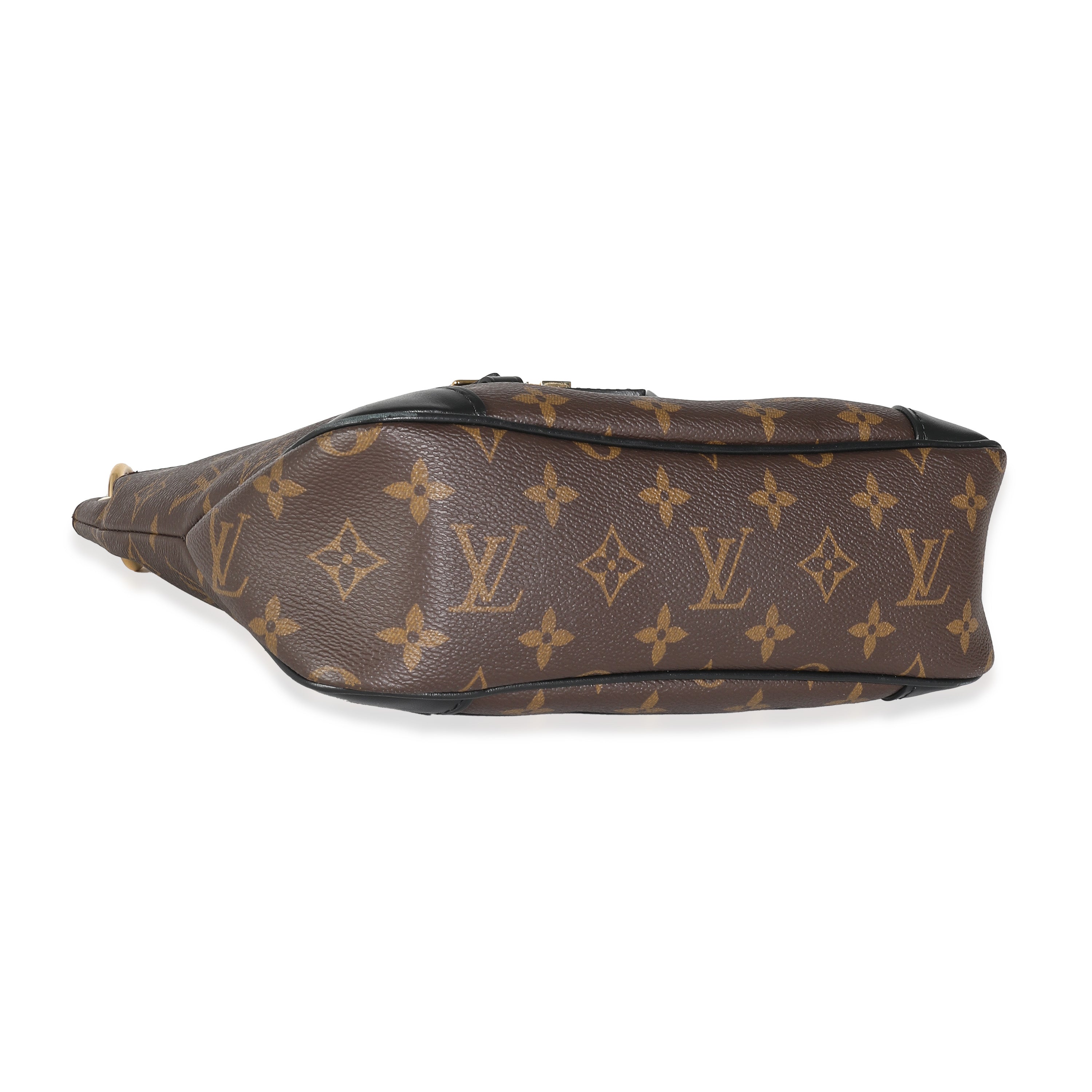 Louis Vuitton Black Monogram Canvas Odeon PM