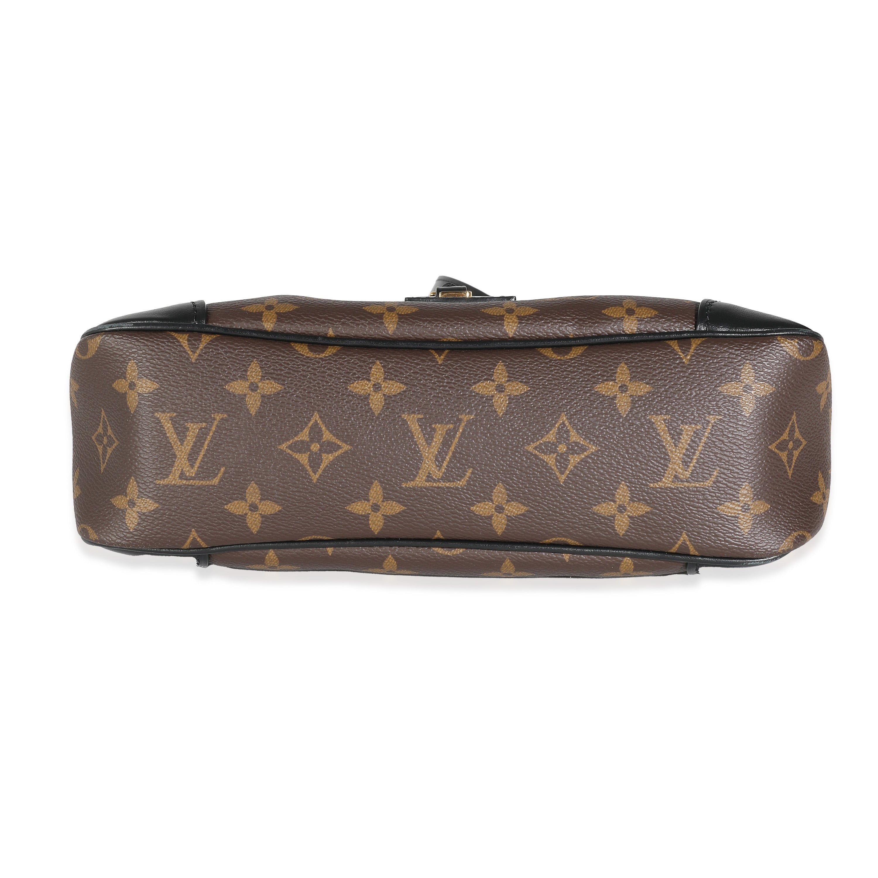 Louis Vuitton Black Monogram Canvas Odeon PM