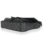 Louis Vuitton Black Taigarama Monogram Eclipse Outdoor Flap Messenger