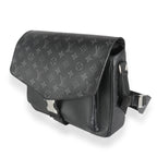 Louis Vuitton Black Taigarama Monogram Eclipse Outdoor Flap Messenger