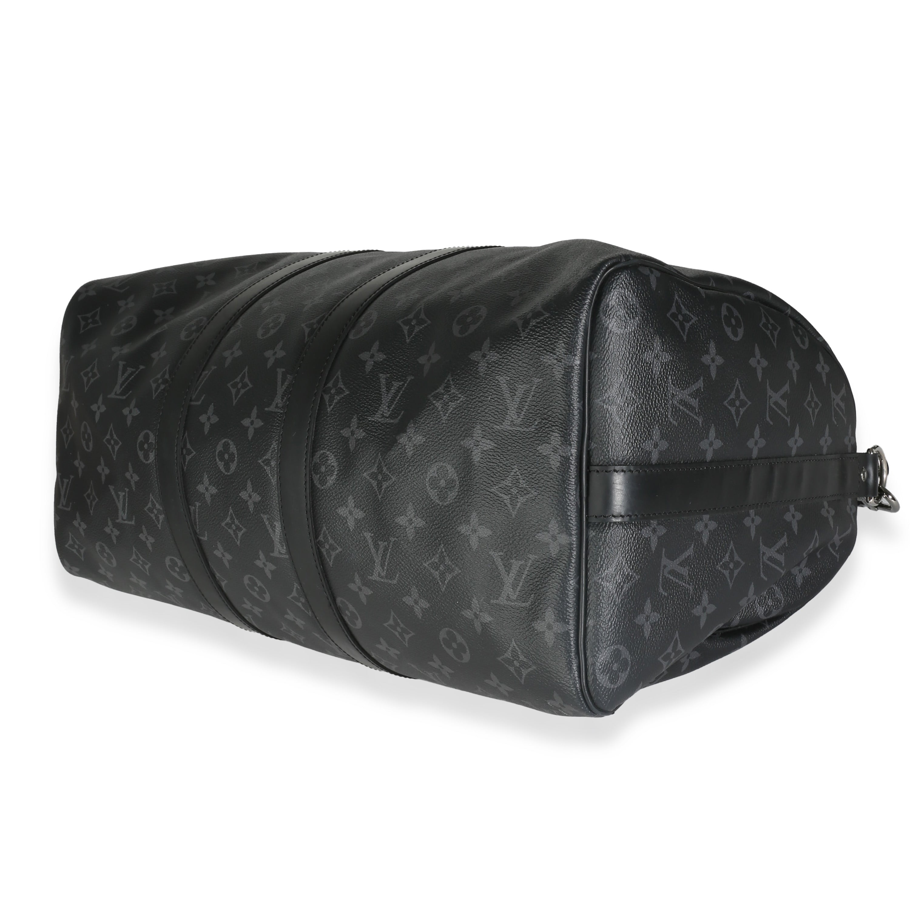 Louis Vuitton Monogram Eclipse Canvas Keepall Bandouliere 45