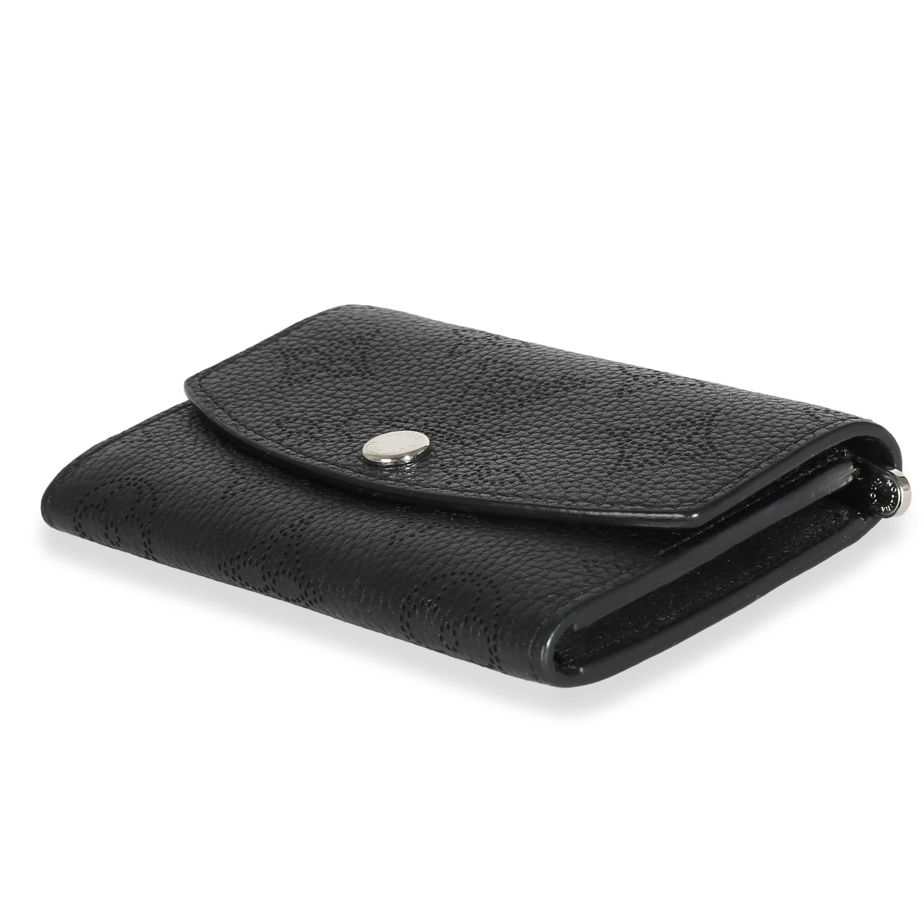 Louis Vuitton Black Mahina Victorine Wallet