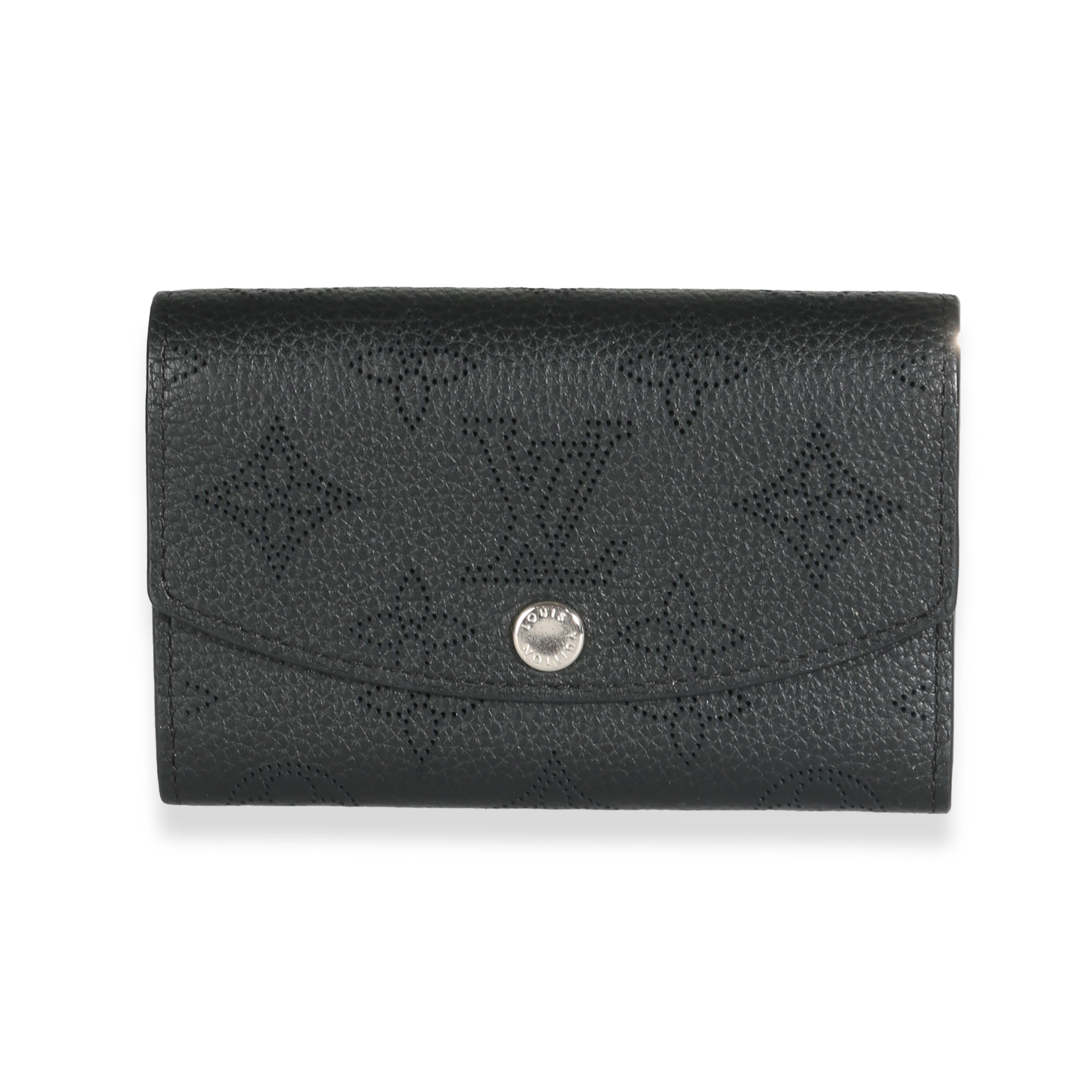 Louis Vuitton Black Mahina Victorine Wallet