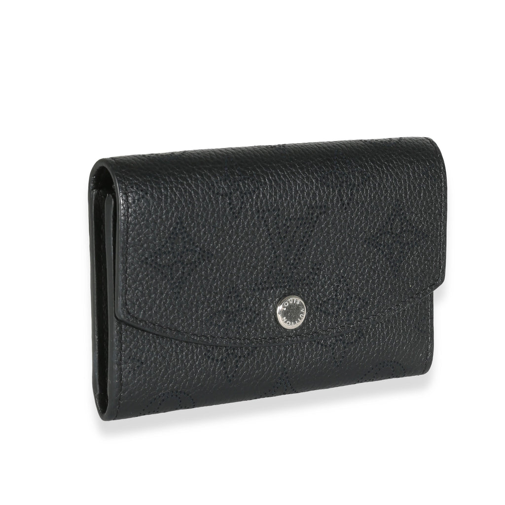 Louis Vuitton Black Mahina Victorine Wallet
