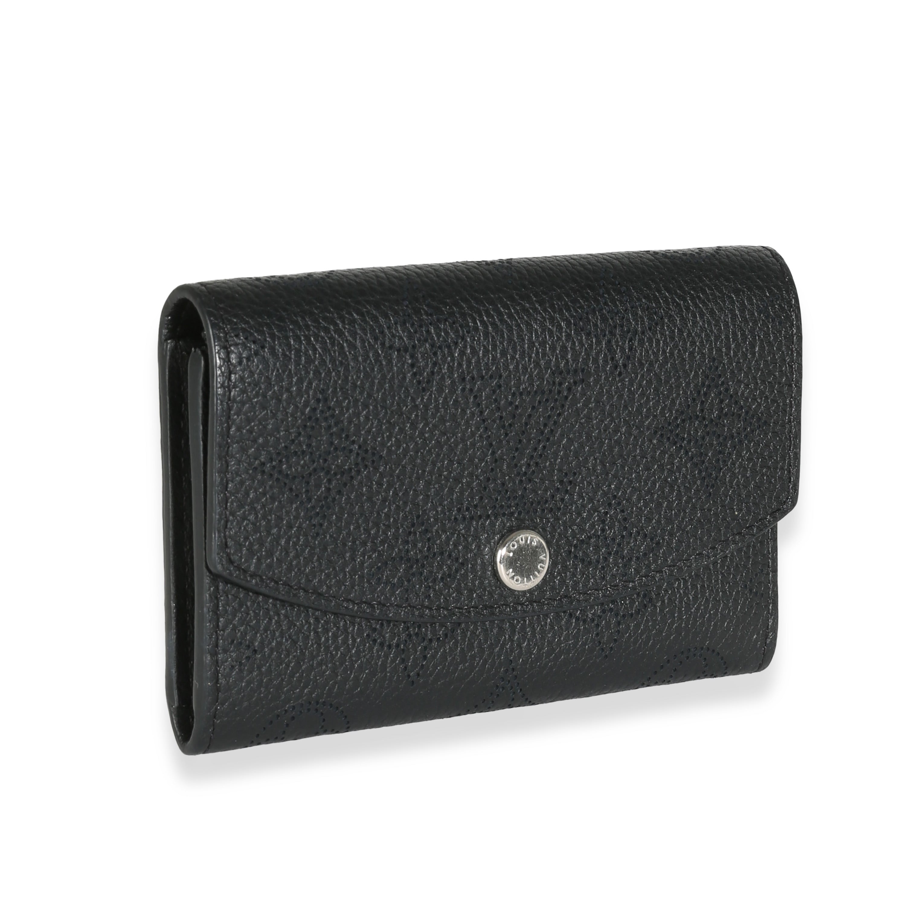 Louis Vuitton Black Mahina Victorine Wallet