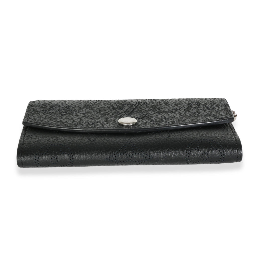 Louis Vuitton Black Mahina Victorine Wallet