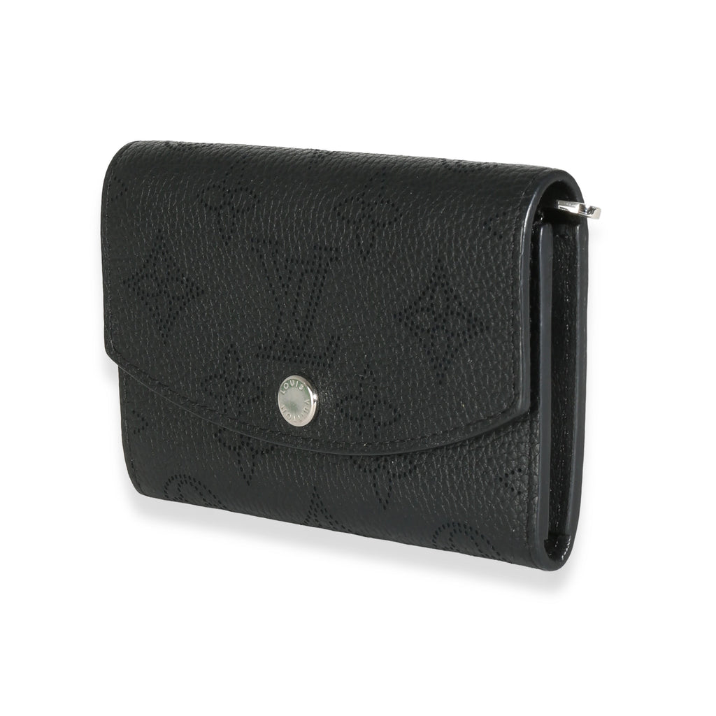 Louis Vuitton Black Mahina Victorine Wallet